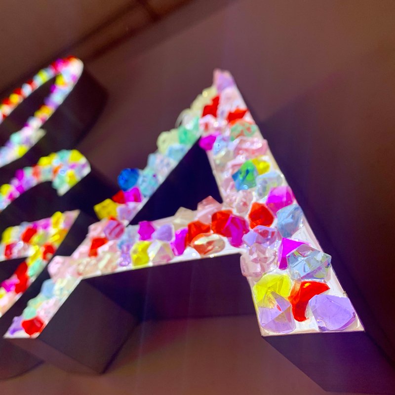Custom Signs Illuminated Advertising Letters Jelly & Crystal Sign Channel Letter Outdoor&indoor