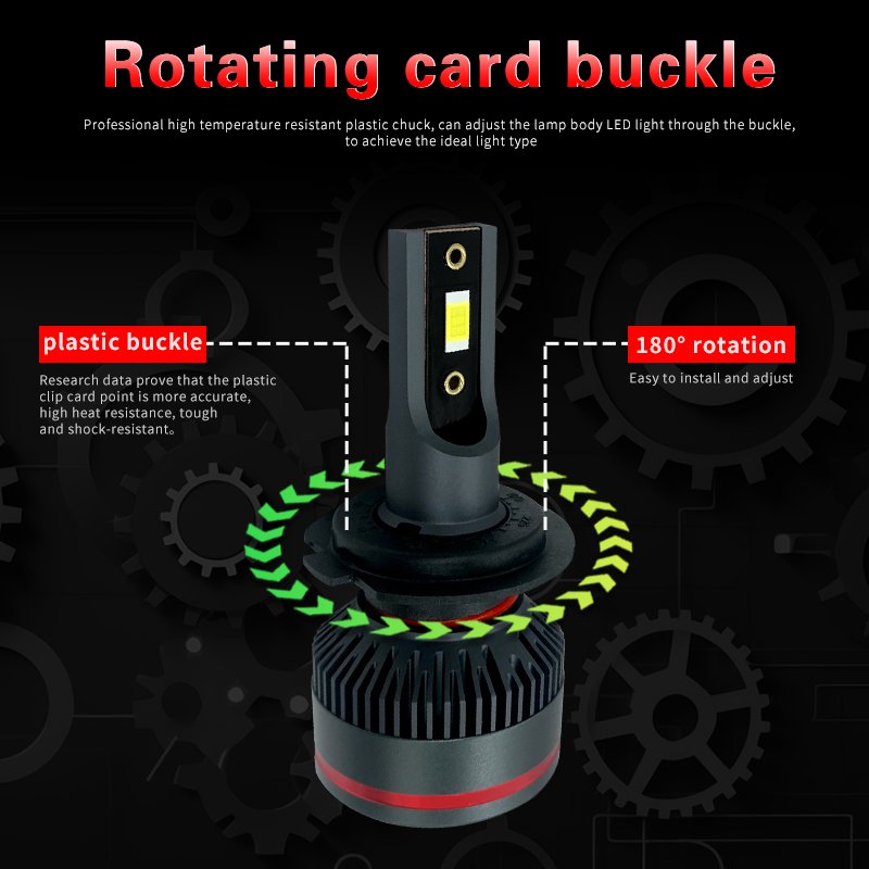 H11 Car Led Light H4 Led 12V H7 Led H1 Headlights H4 Car Bulbs Lamp Canbus 9005 9006 H3 H8 H9 9012 Led Headlight Bulb
