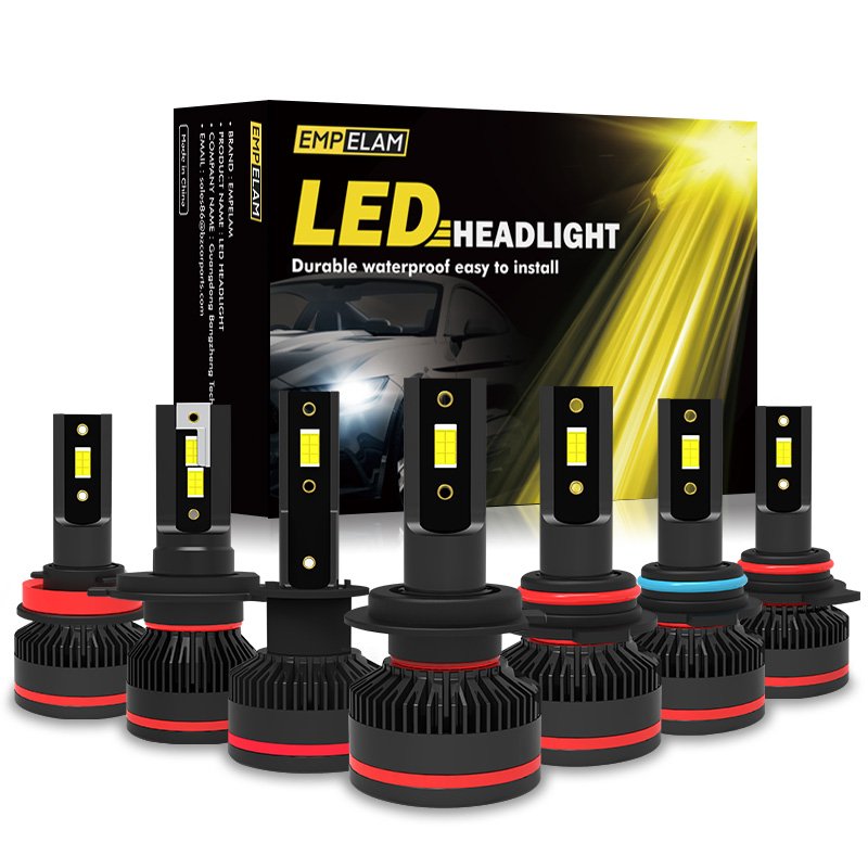 H11 Car Led Light H4 Led 12V H7 Led H1 Headlights H4 Car Bulbs Lamp Canbus 9005 9006 H3 H8 H9 9012 Led Headlight Bulb