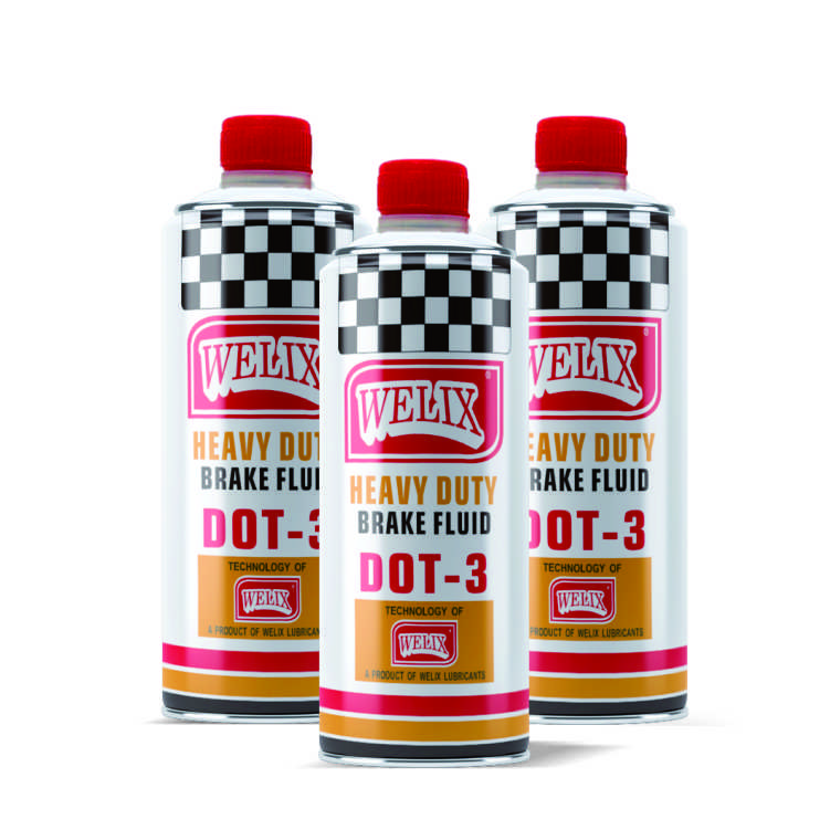 DOT3 High Quality Clutch Fluid Synthetic Brake Fluid Welix 200ml /500ml Brake Systems Cars Trucks Buses Heavy-duty Vehicles