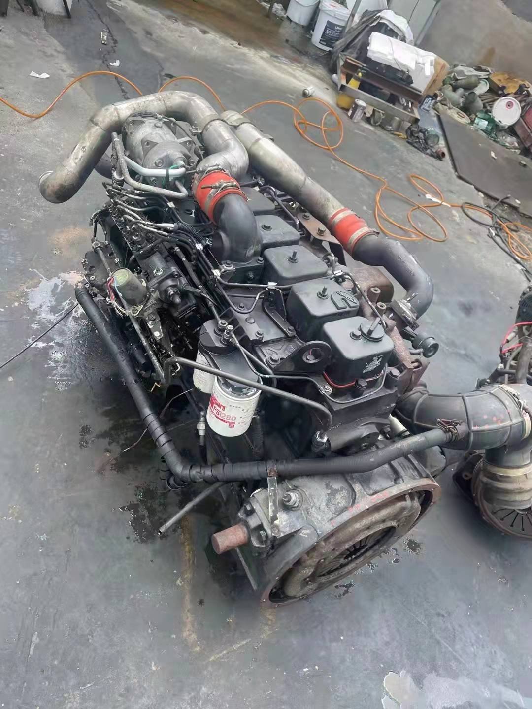 Wholesale Used 6bt Engine With Gearbox Good Condition and Cheapest Price Qsb 6bt Diesel Engine 210hp 5.9l