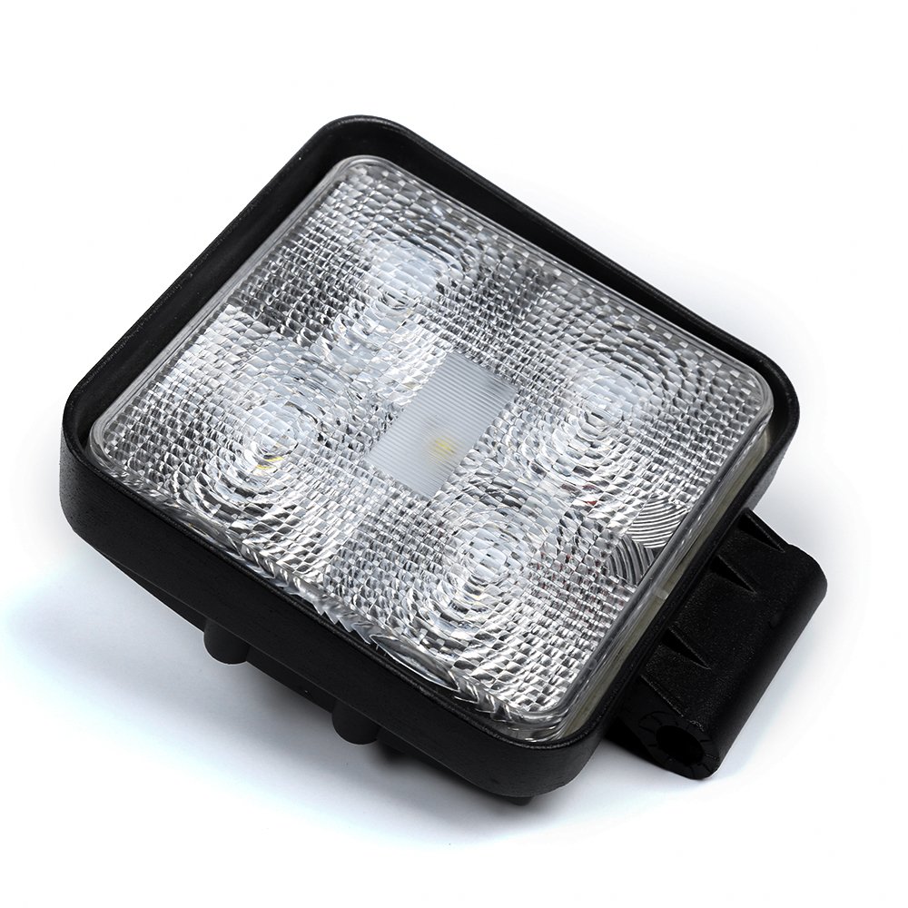 12V 24V 4 Inch 15W Square Car LED Work Light Off Road Motorcycle Tractors Ship LED Driving Light