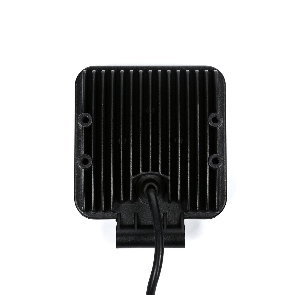 12V 24V 4 Inch 15W Square Car LED Work Light Off Road Motorcycle Tractors Ship LED Driving Light