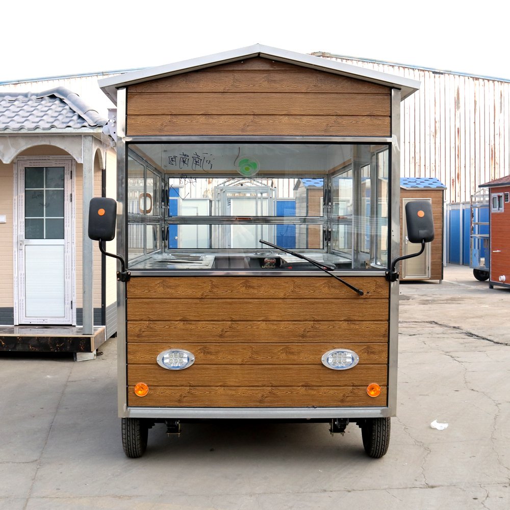 Motor Food Truck Bus Electric Ice Cream Car Electric Food Truck Van Kitchen for Sale Thailand