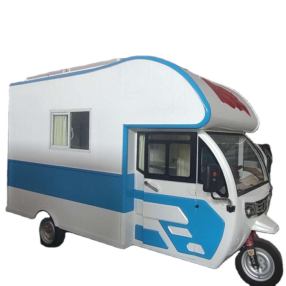 Multi-function Coffee Carts Food Trailer Mobile, Food Cart Ice Cream Mini Food Truck