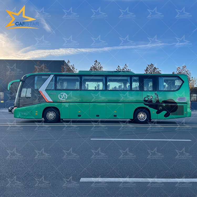 Best Sellers Used Kinglong Coach Bus 58 Seater Passenger Buses and Luxury Coaches with Front Engine for Africa Sale