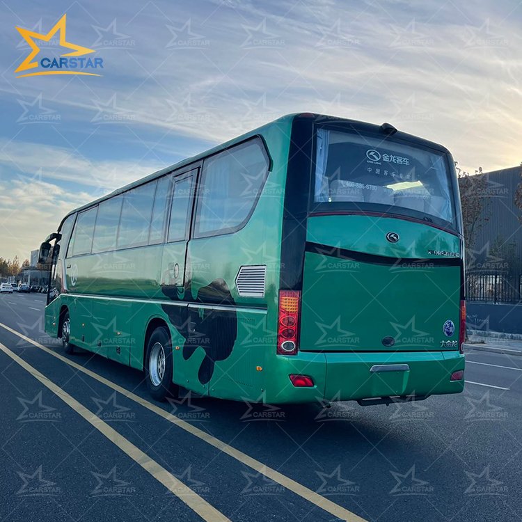 Best Sellers Used Kinglong Coach Bus 58 Seater Passenger Buses and Luxury Coaches with Front Engine for Africa Sale