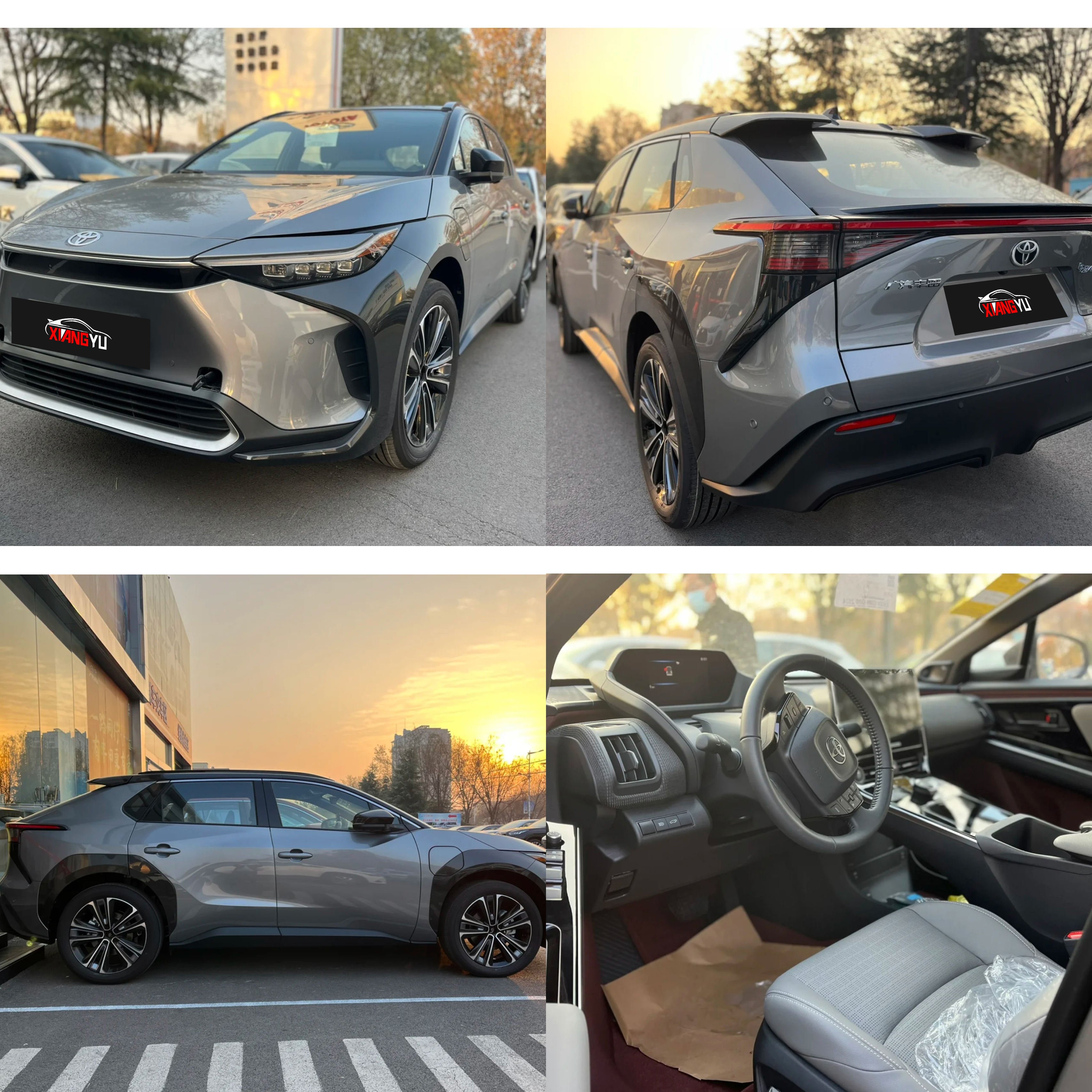 HOT 2024 Bz4x TOYOTA Car SUV Electric Cars Vehicles High Speed 4WD Toyota BZ4X 615KM 2023 New Energy 4 Wheel PRO