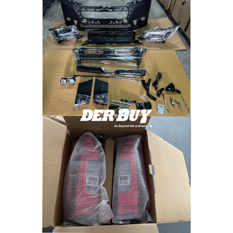 High Quality Old Hiace 2019-2023 Body Kit Upgrade to New Crowl Bodykit for To-yo-ta Hiace 2019+