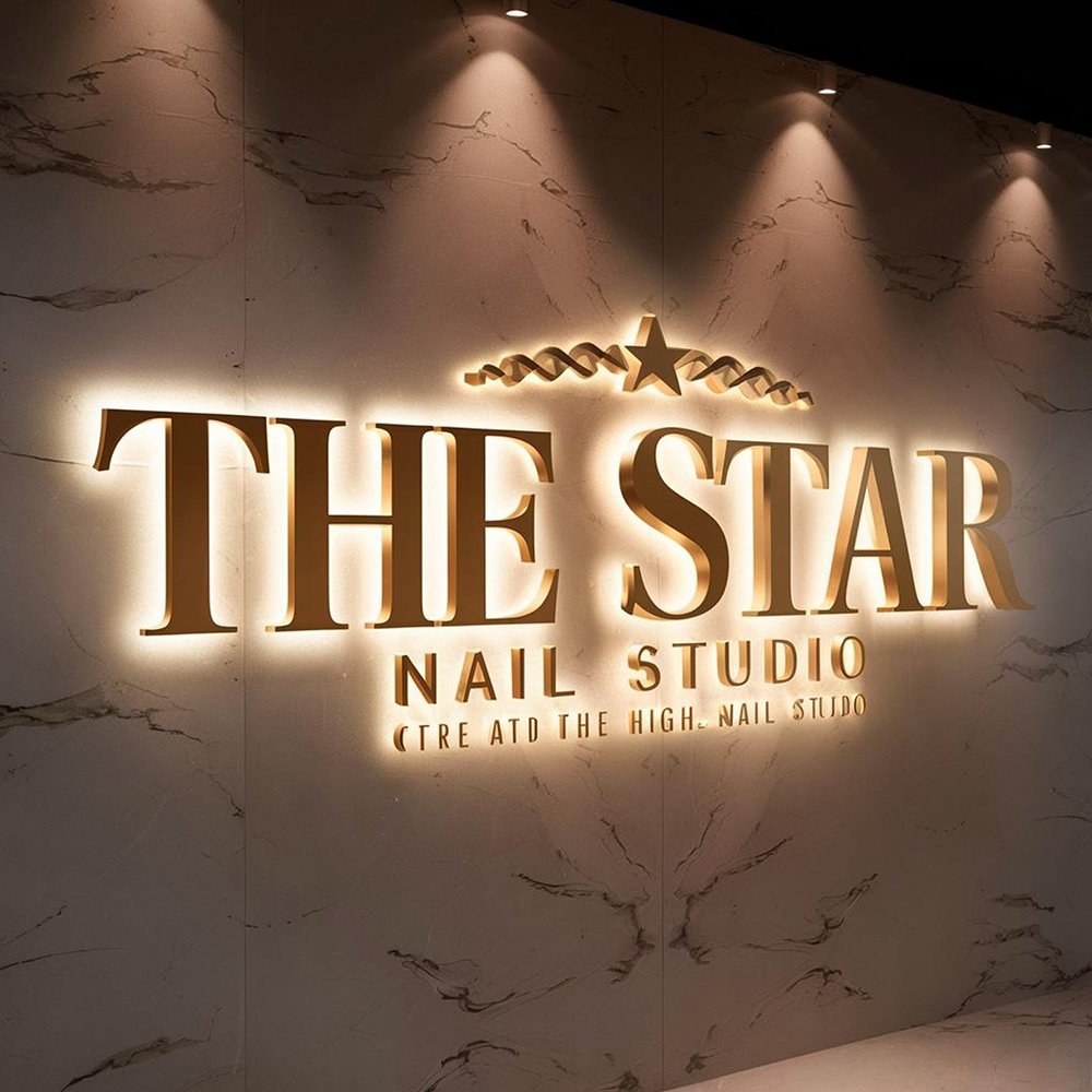 High Quality Custom Metal Backlit Signs Channel Letter Advertising Signs for Business Company