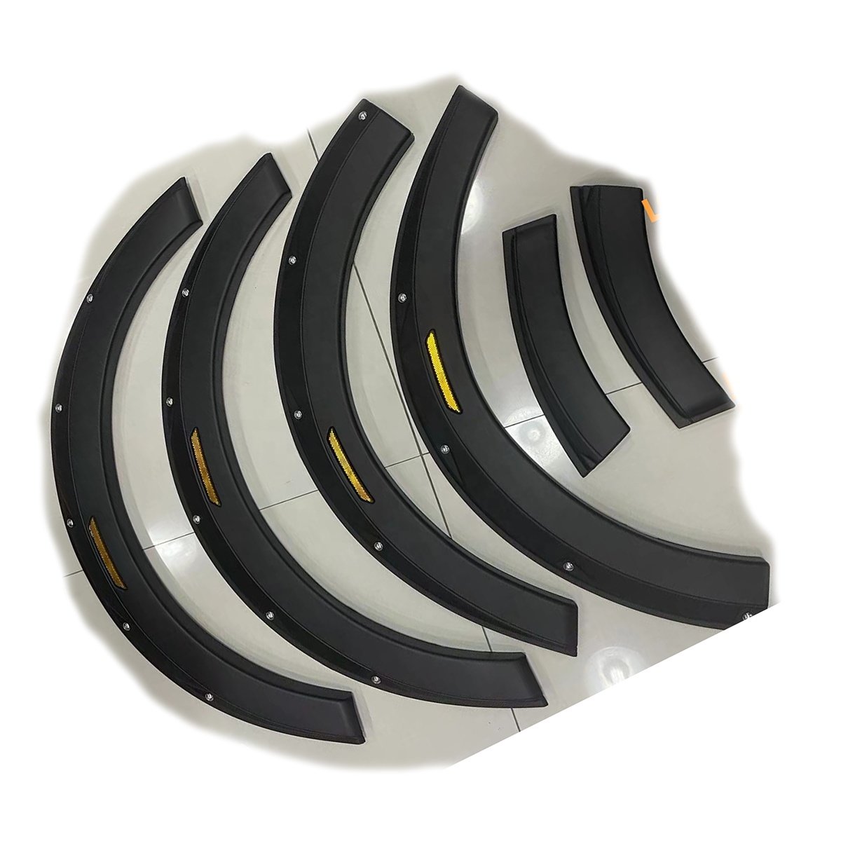 Black Wheel Arch Fender Flares for Hiace Jinbei 2007 Onwards