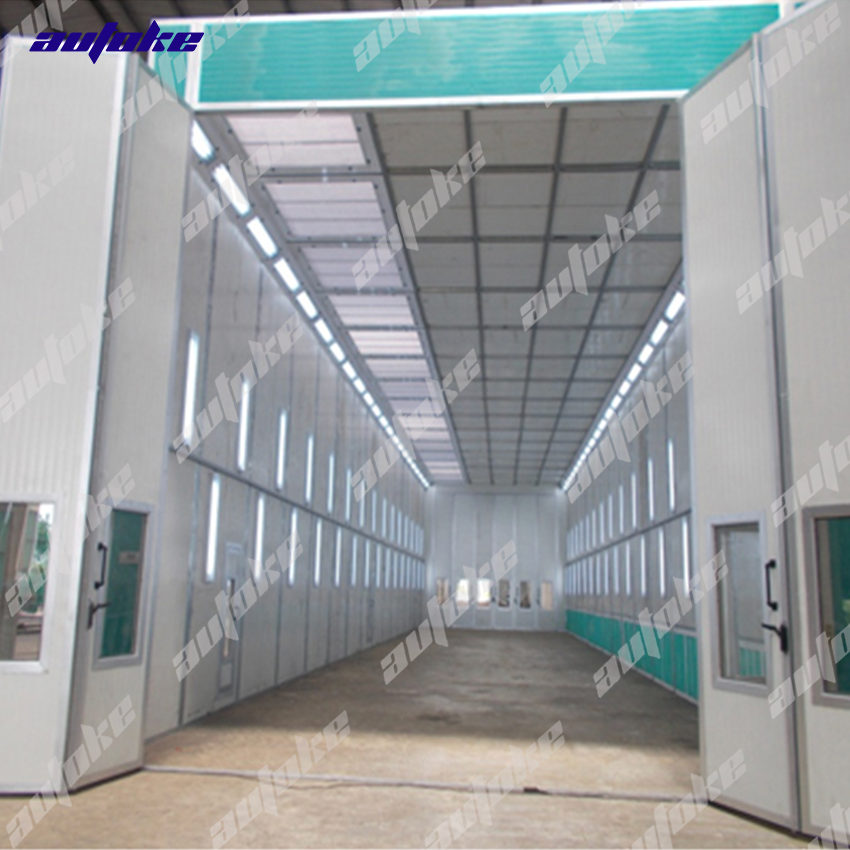 Truck and Car Spray Booth for Automotive Paint 10m/15m/20m Diesel Heating Baking and Painting Use