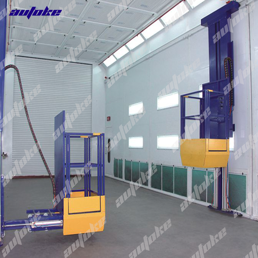 Truck and Car Spray Booth for Automotive Paint 10m/15m/20m Diesel Heating Baking and Painting Use