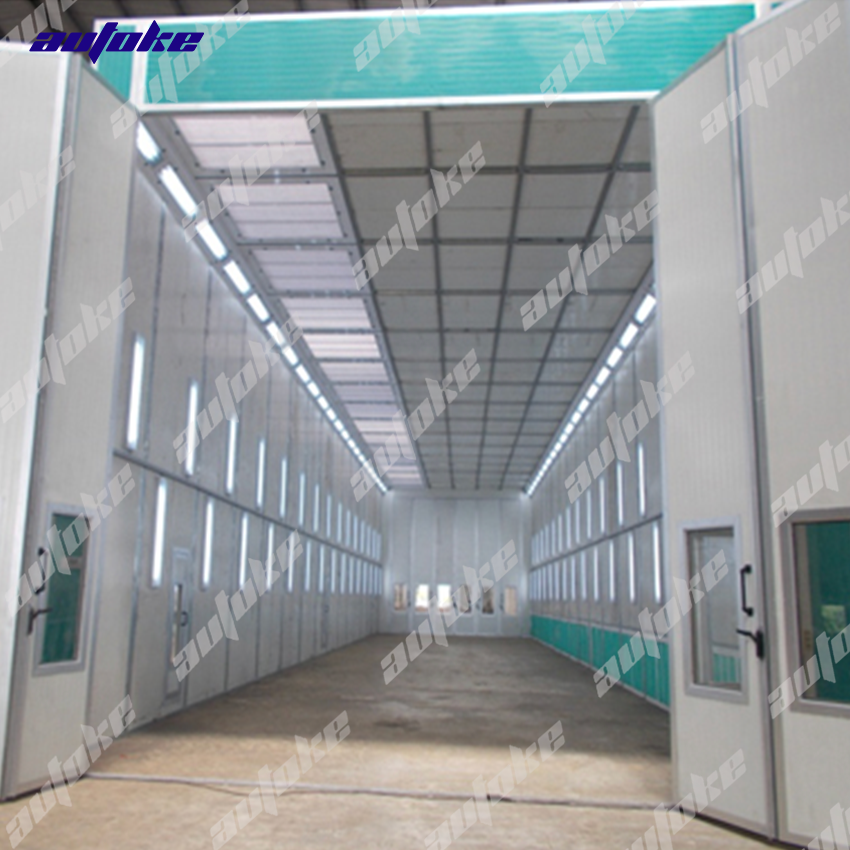 Truck and Car Spray Booth for Automotive Paint 10m/15m/20m Diesel Heating Baking and Painting Use