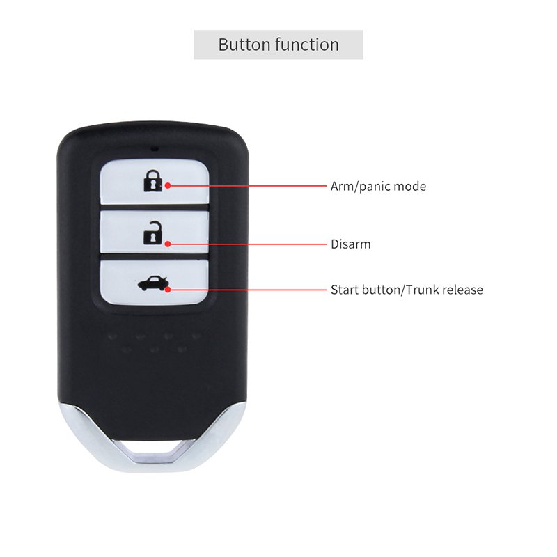 Easyguard CAN BUS Plug and Play Kit for Honda Accord Push Button Start Remote Start Passive Keyless Entry Smart Car Alarm System