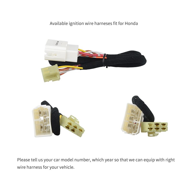 Easyguard CAN BUS Plug and Play Kit for Honda Accord Push Button Start Remote Start Passive Keyless Entry Smart Car Alarm System