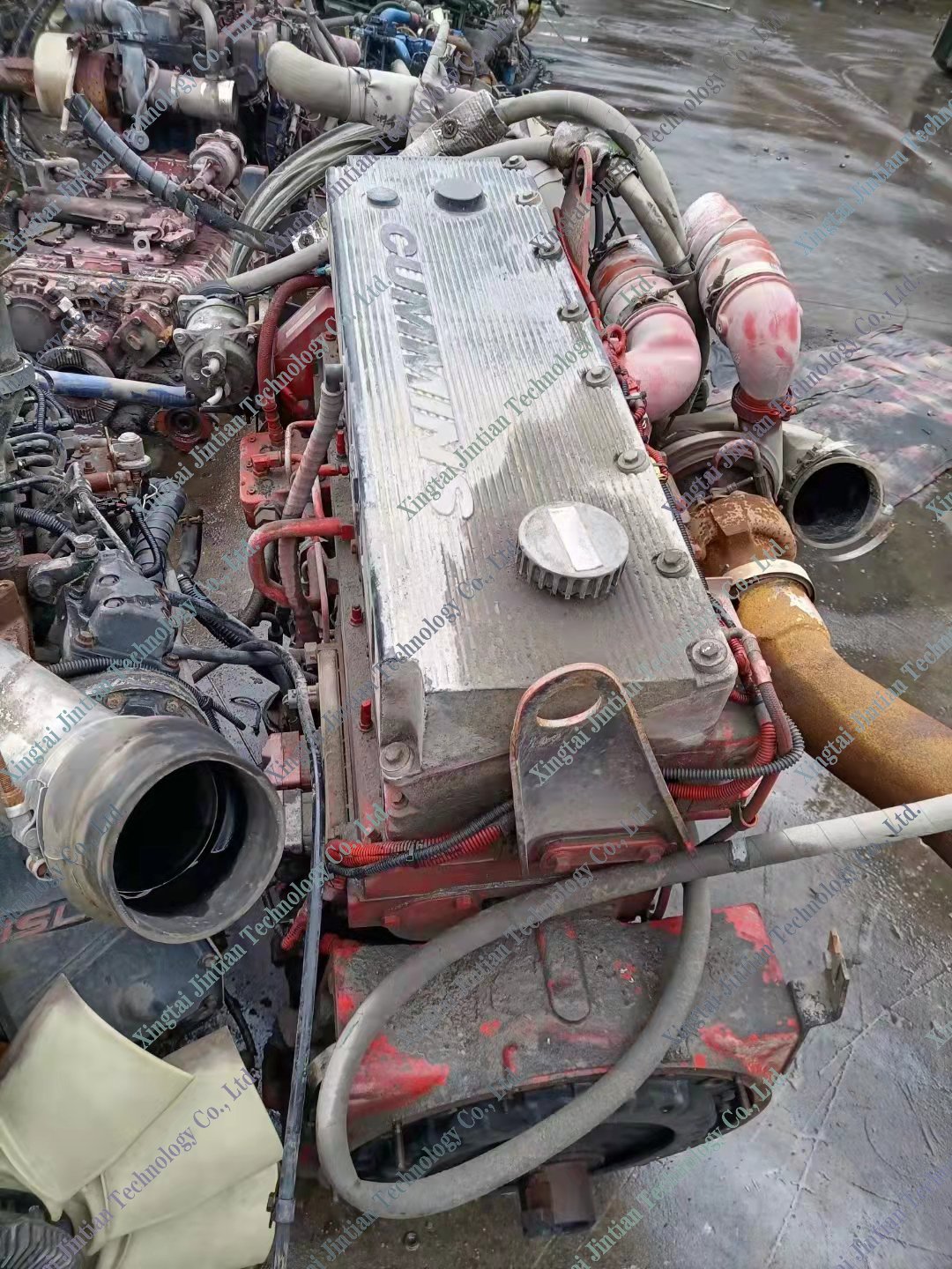 ISM11 Cummin s Used Engine with Engine Brake with ECU for Sale