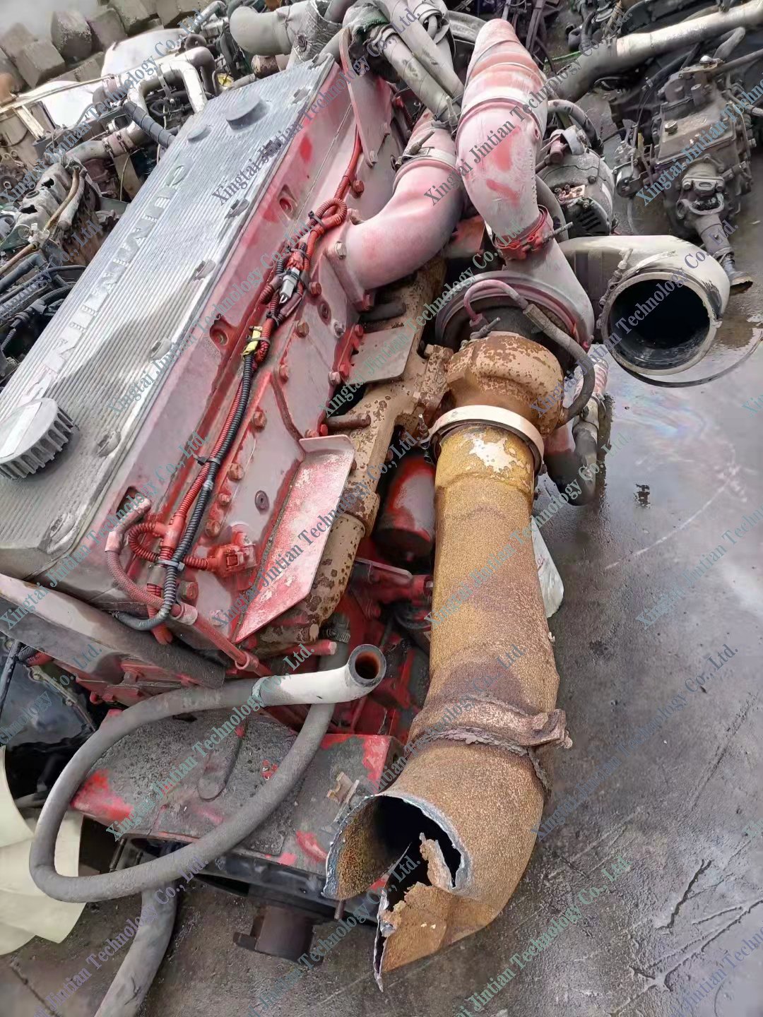 ISM11 Cummin s Used Engine with Engine Brake with ECU for Sale