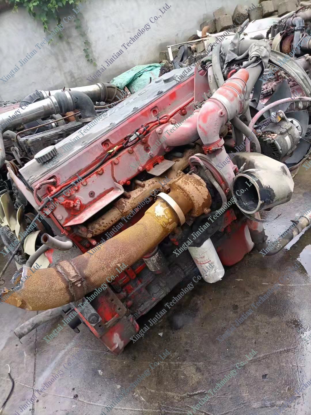 ISM11 Cummin s Used Engine with Engine Brake with ECU for Sale