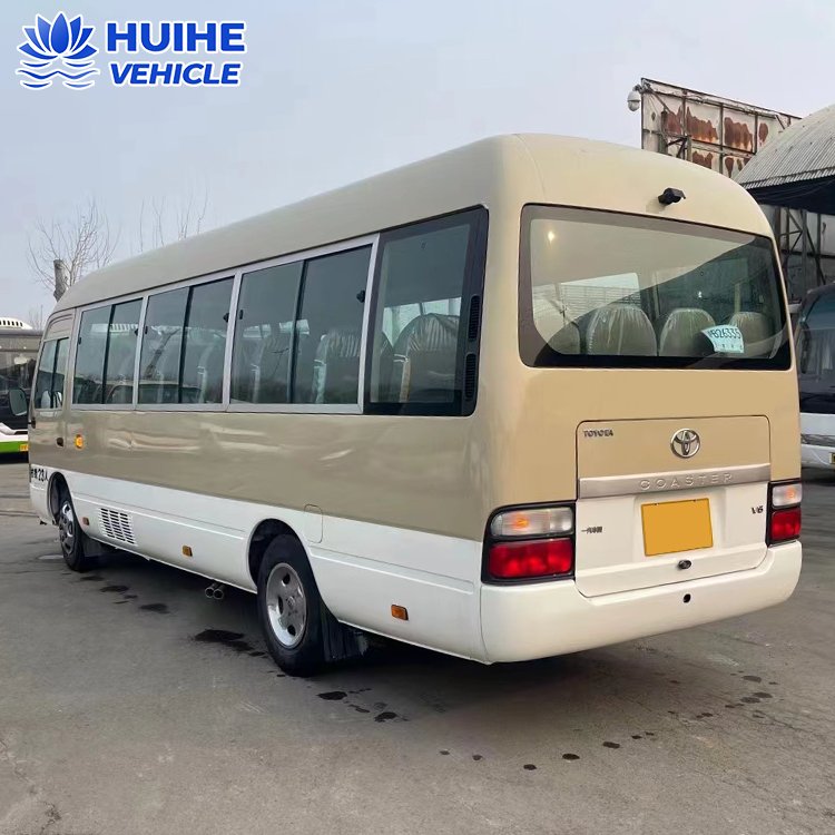 Used Coaster Mini Bus 23 Seats Hiace for Sale Coaster Passenger Bus Second Hand Coaster Van Minibus