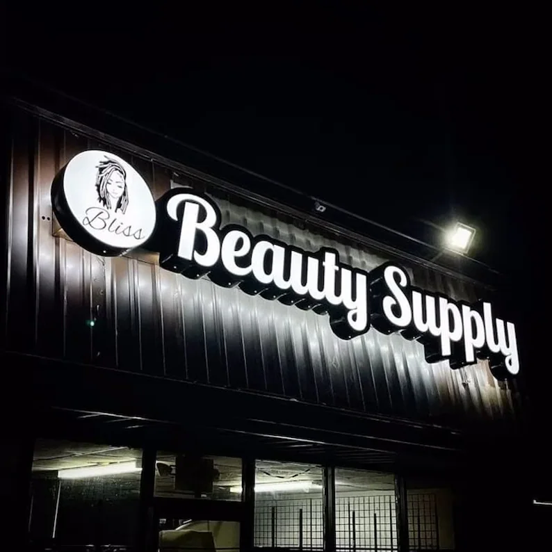 Custom Led 3d Outdoor Waterproof Advertise Letters Signs Channel Letters Sings