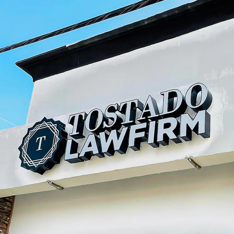 Custom Led 3d Outdoor Waterproof Advertise Letters Signs Channel Letters Sings