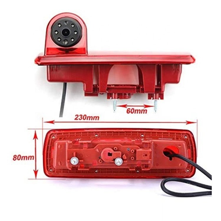 Waterproof IP68 Special Van Rear Reverse Brake Light Camera for Opel Vivaro 2014 Renault Trafic