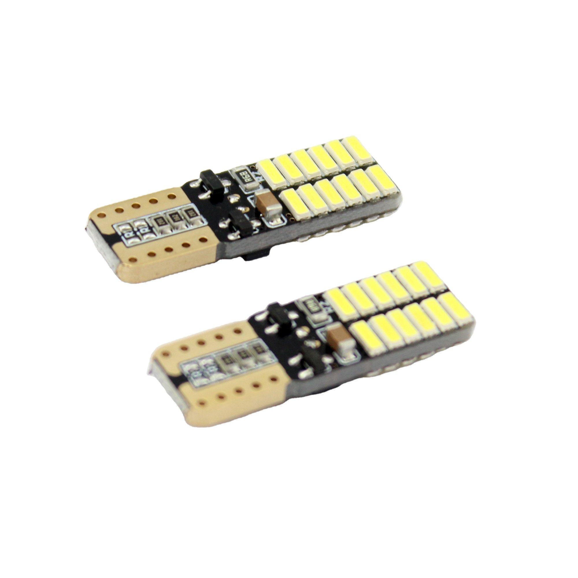 Raych Factory LED Bulb T10 24SMD4014 Reading Lights Turn signal Error Free Canbus Led Car Light Small Size Bulbs