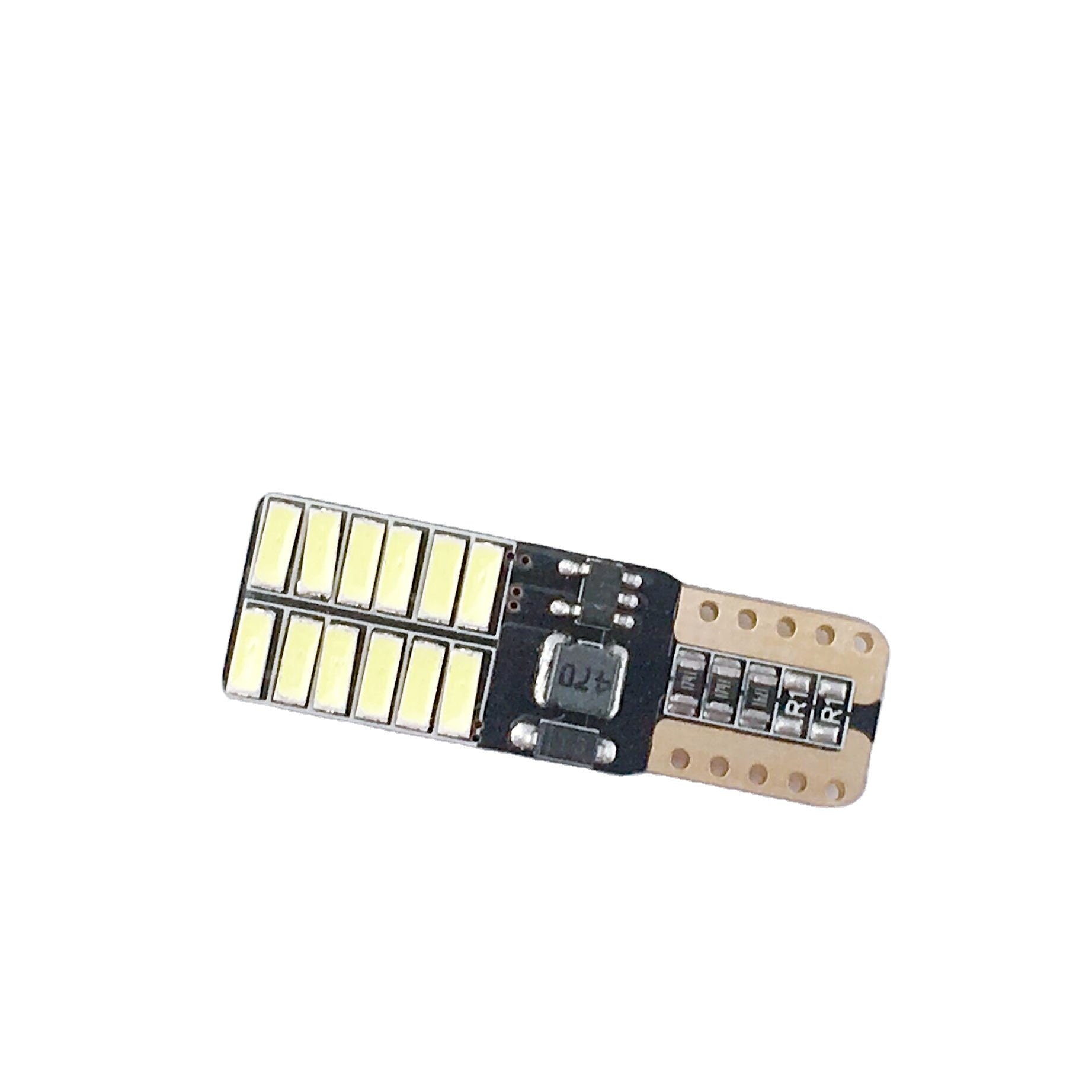Raych Factory LED Bulb T10 24SMD4014 Reading Lights Turn signal Error Free Canbus Led Car Light Small Size Bulbs