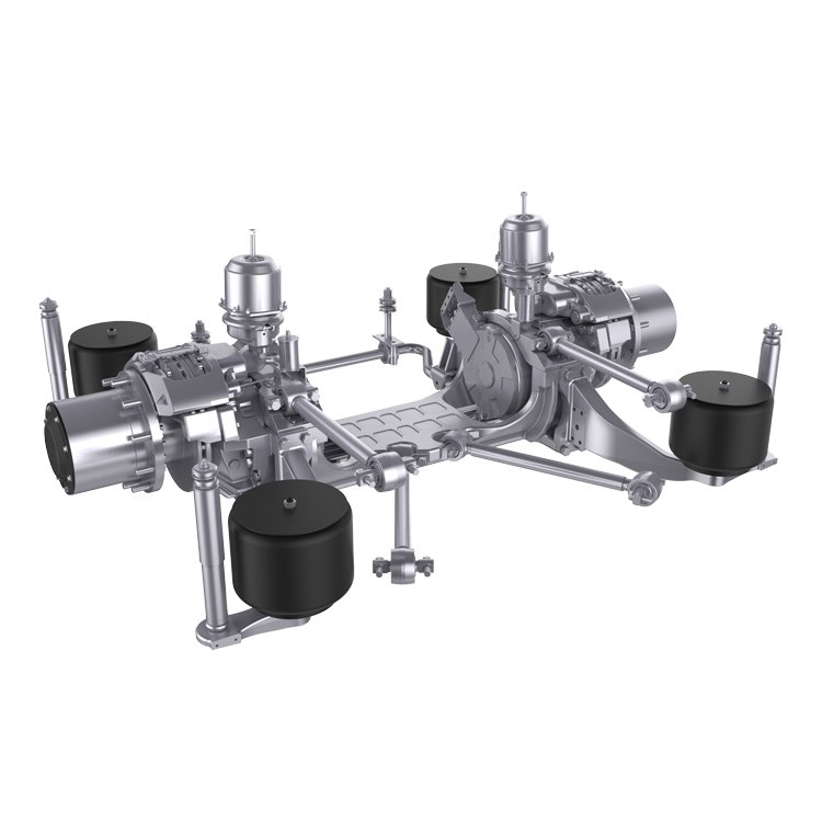 New Energy Vehicle Parts & Accessories Electric Car Kit EV Bus Wheel Side PMSM Motor Axle Electric Drive Axle for Electric Bus