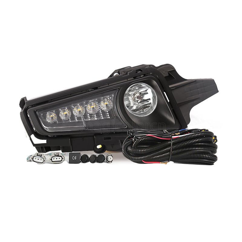 Fog Lamp+DRL Daytime Running Light Accessories for Toyota Hiace Commuter GL H300 2019 2020