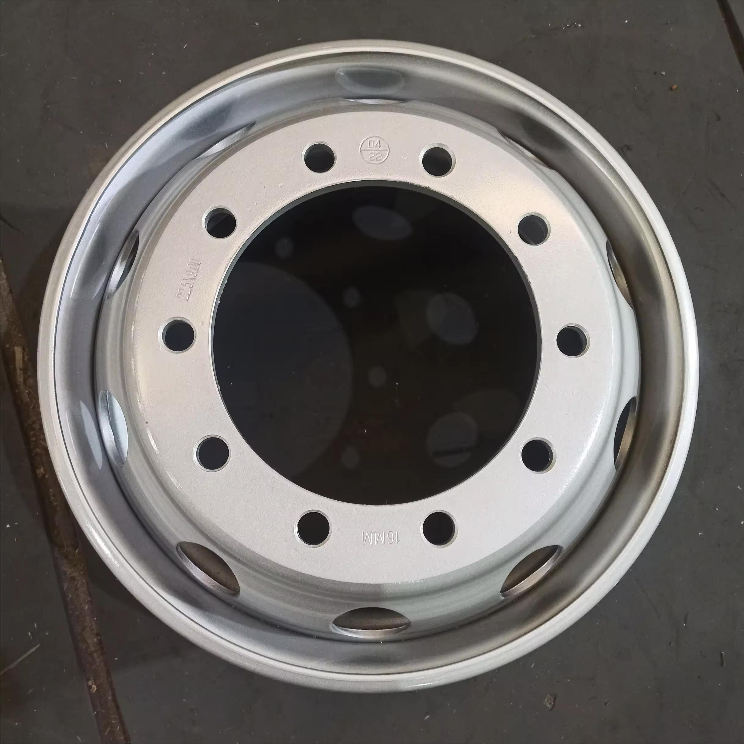 9.00X22.5 Bus and Semi Truck Chrome Steel Disc Spoke Wheels Rims