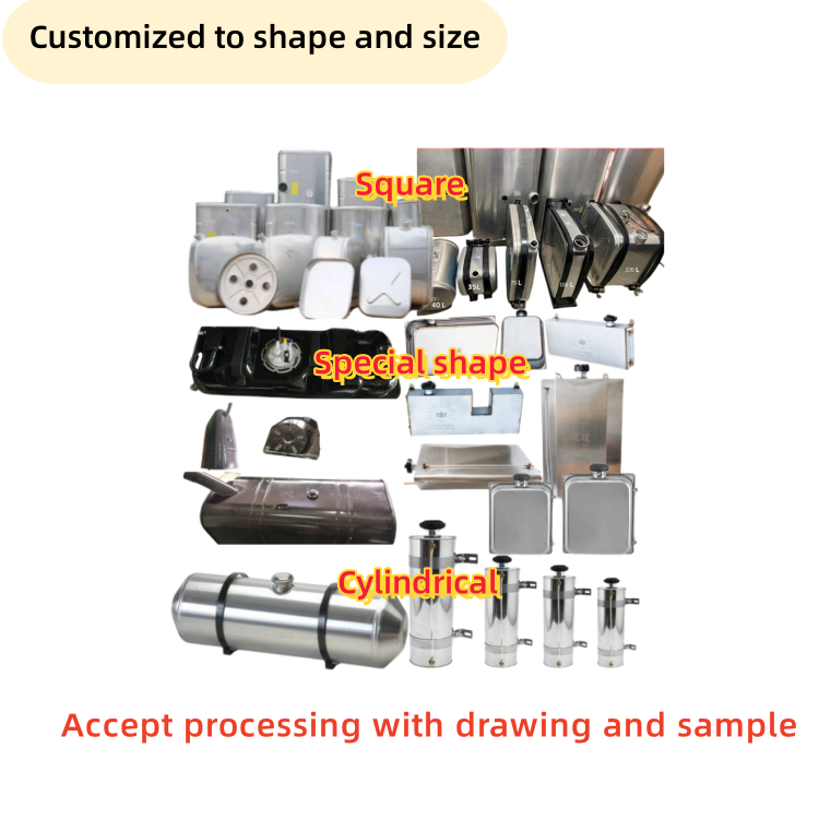 Truck diesel Fuel Tank, Storage Tank, Fuel Supply tank Customized Wholesale