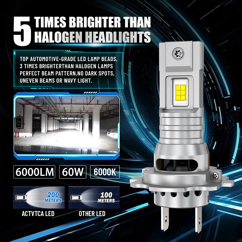 Automotive Lighting System 70W H7 Led Bulb Car Fog Lamp H7 Led Headlight Bulb Car Led Light DRL Fog Lights LED H7 Headlights