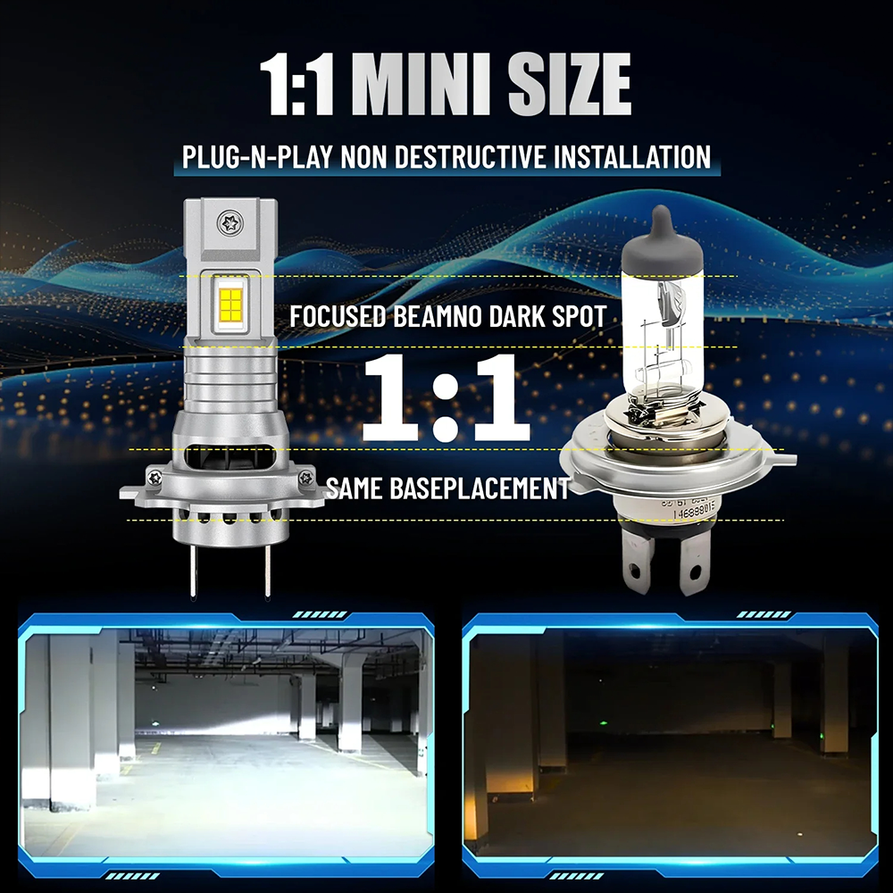 Automotive Lighting System 70W H7 Led Bulb Car Fog Lamp H7 Led Headlight Bulb Car Led Light DRL Fog Lights LED H7 Headlights