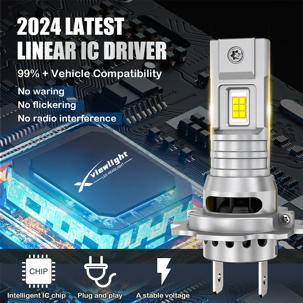 Automotive Lighting System 70W H7 Led Bulb Car Fog Lamp H7 Led Headlight Bulb Car Led Light DRL Fog Lights LED H7 Headlights