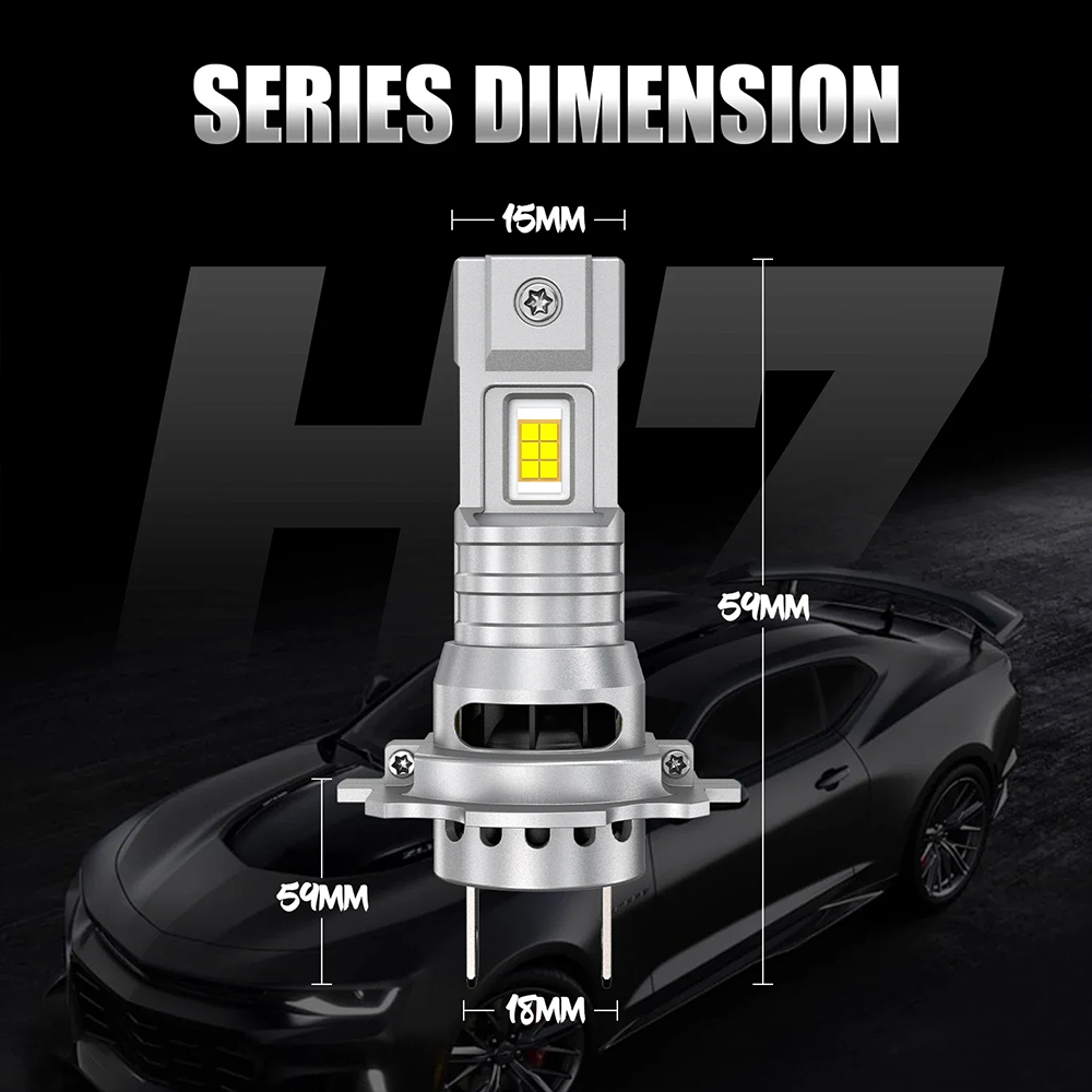 Automotive Lighting System 70W H7 Led Bulb Car Fog Lamp H7 Led Headlight Bulb Car Led Light DRL Fog Lights LED H7 Headlights