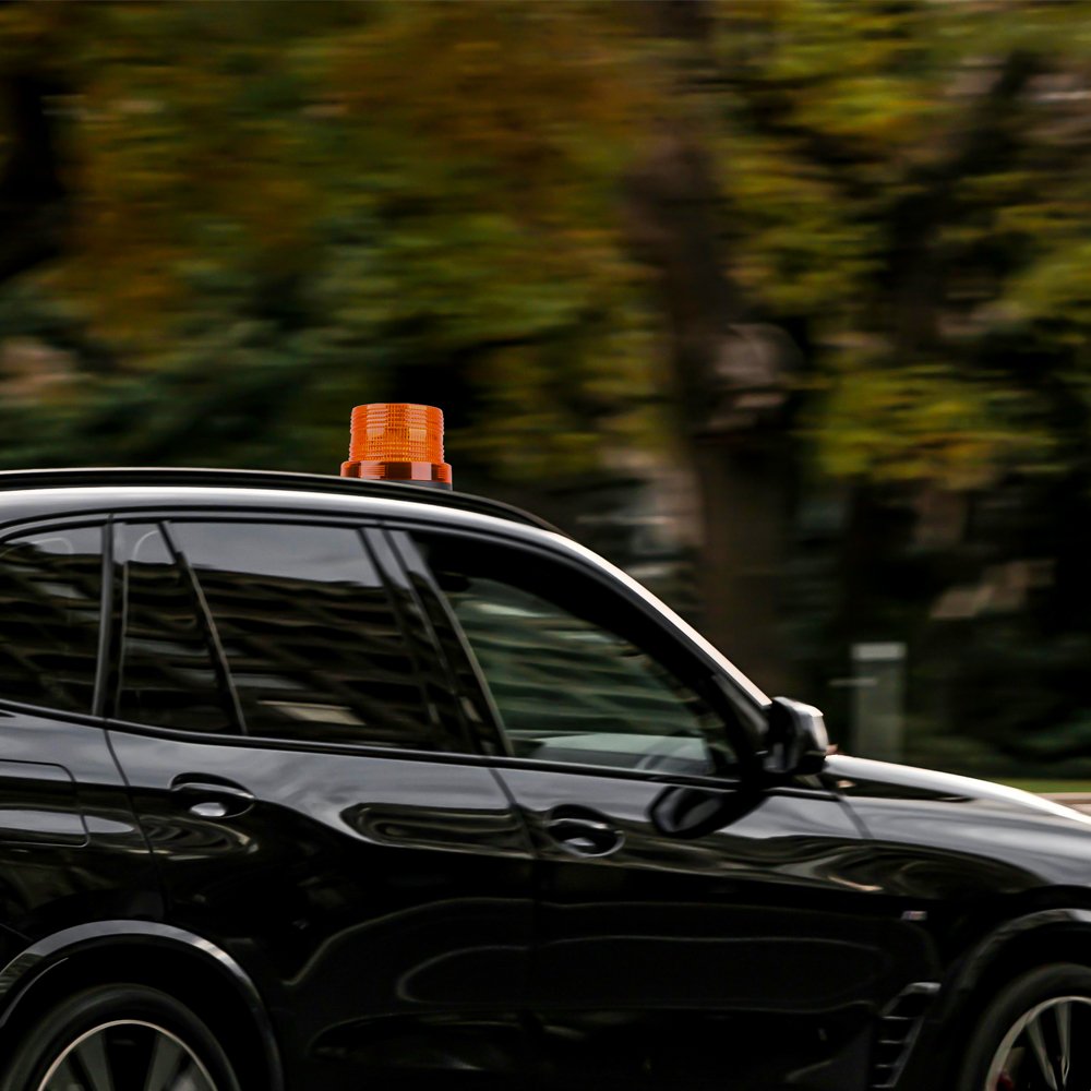 Waring LED Lights Strobe Beacon Light LED Beacon Strobe For All Scenarios That Require Warning Amber Light For Emergency Vehicle