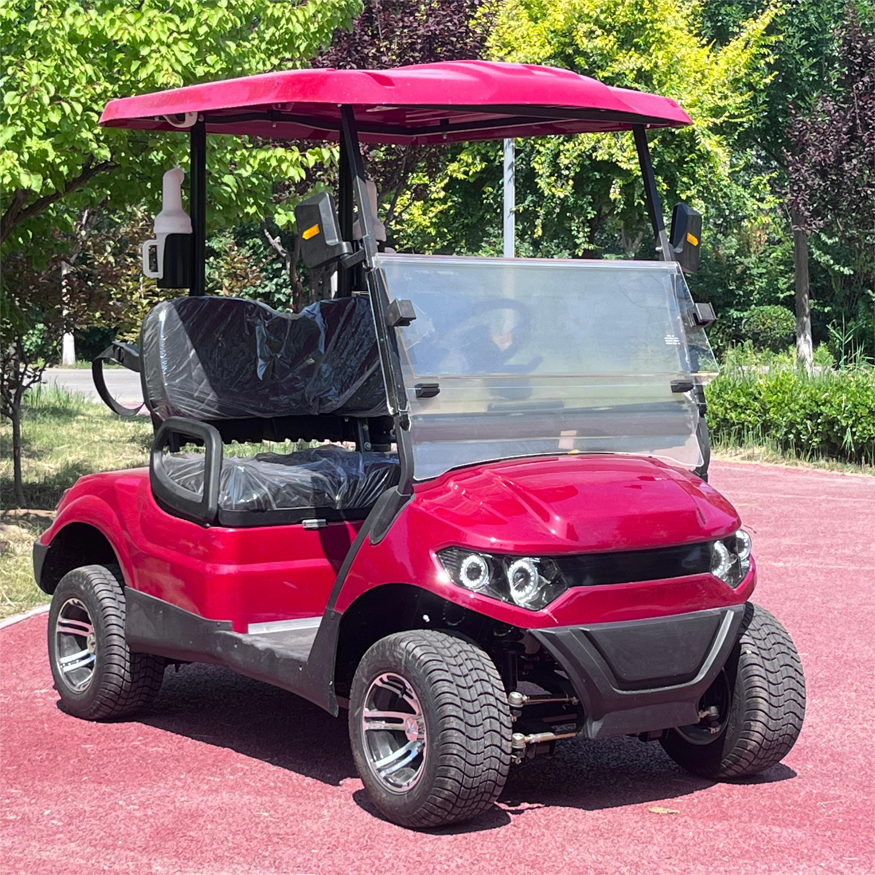 Wholesale 48 Volt Electric Golf Buggy 6-Seater Electric Motorcycle for Sale