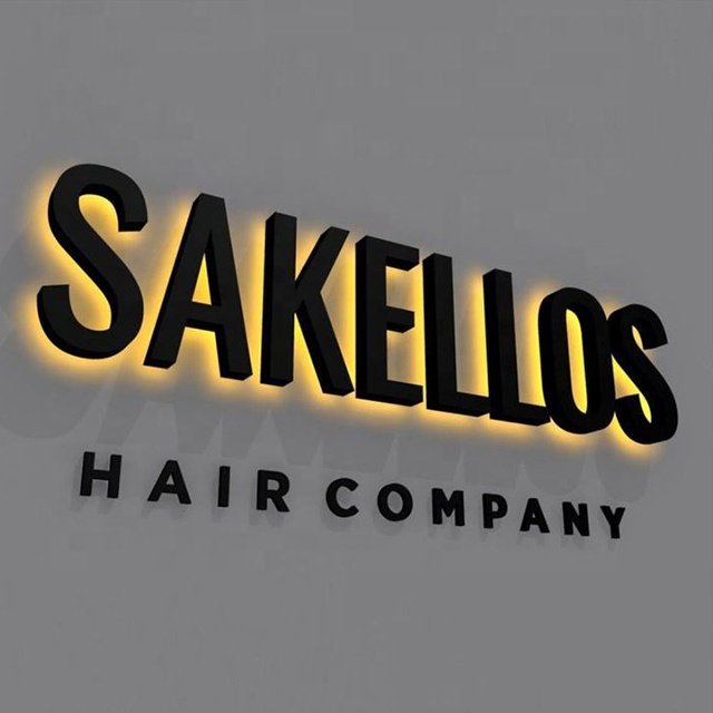 Custom Backlit Led Light Sign Stainless Steel Led Sign Board Outdoor Advertising 3d Aluminum Led Sign for Business