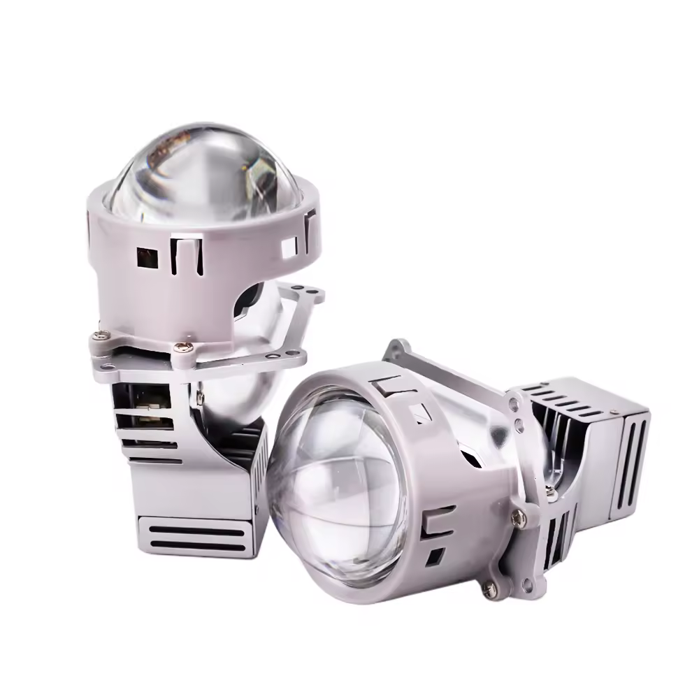 GPNE Factory Price Headlight Universal Car Led Lights Upgrade 60W P6 Led Projector Lens 3.0inch Head Lights 6000K Super Bright