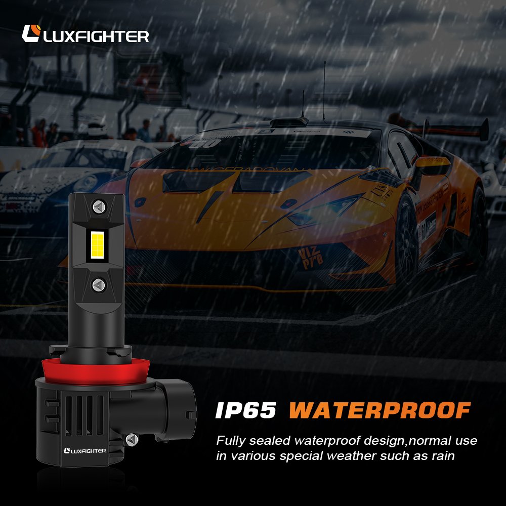LUXFIGHTER High Quality Car Light Headlight Auto Bulb H11 H7 H15 H13 Luces Led Para Autos Luces Led H4 Luces Led Automotriz