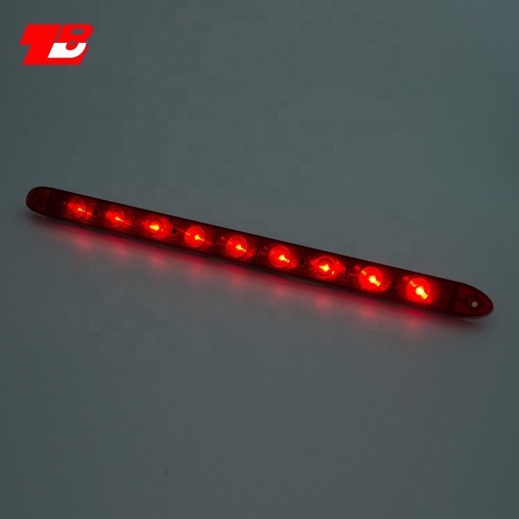 17" Third Brake Lamp DOT Comply Waterproof LED Light Bar Stop Turn Tail Lamp for Truck Trailer Lorry Van Bus