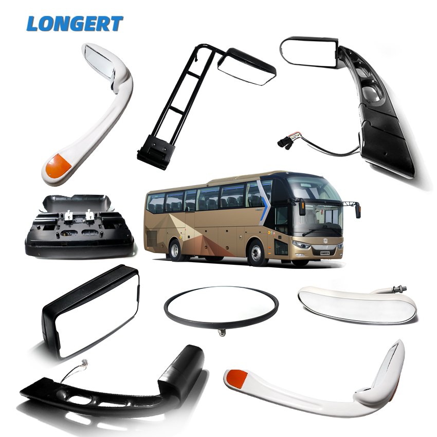 Bus Body Parts Electronic Manual Rearview Side Mirror for Yutong Kinglong Golden Dragon Zhongtong Higer Bus