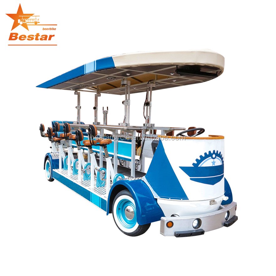 Electric Leisure Sightseeing Special City Bus Beer Bike Party Bike Manufacturer