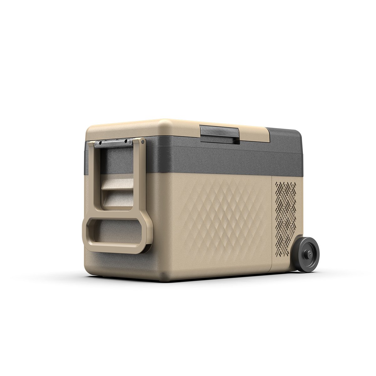 Alpicool RTW25 Tool Battery Fridge Single Zone Cooler 12V AC DC Dual Use Freezer Portable Camping Car Refrigerator With Wheels