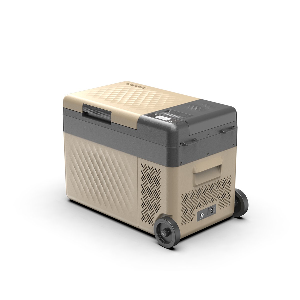 Alpicool RTW25 Tool Battery Fridge Single Zone Cooler 12V AC DC Dual Use Freezer Portable Camping Car Refrigerator With Wheels