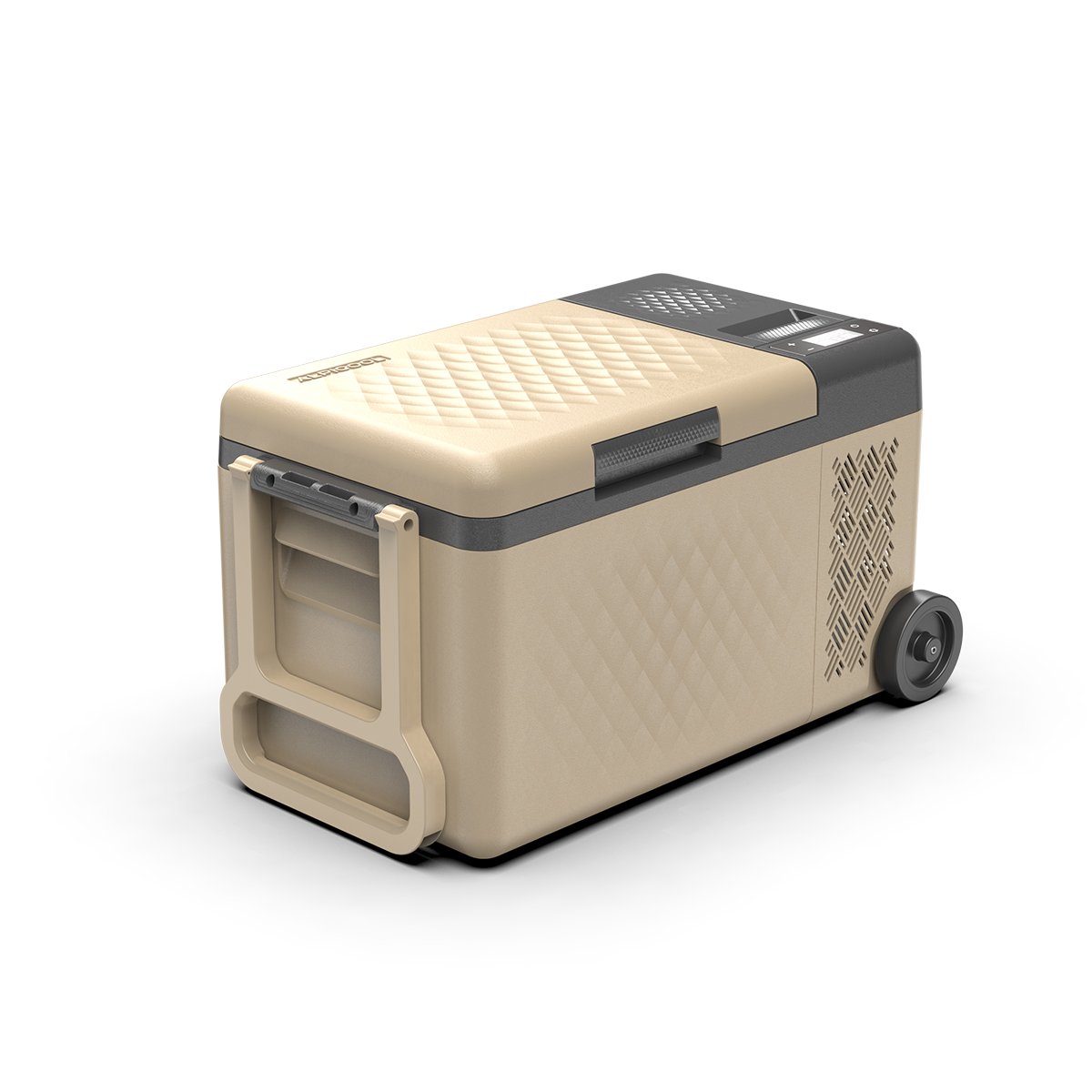 Alpicool RTW25 Tool Battery Fridge Single Zone Cooler 12V AC DC Dual Use Freezer Portable Camping Car Refrigerator With Wheels
