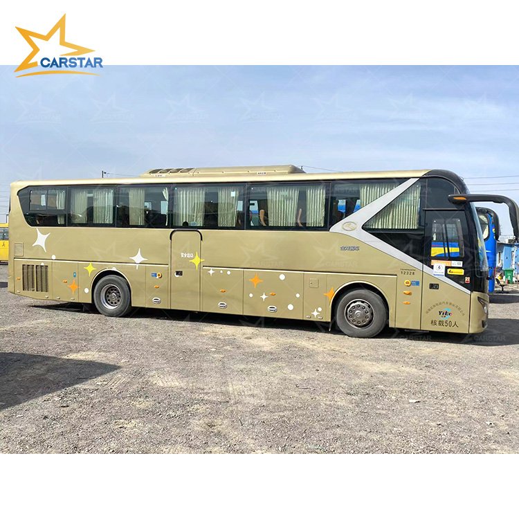 Used Coach Front Engine Second Hand Coach Used Buses for Sale 2011 Year Sliding Window