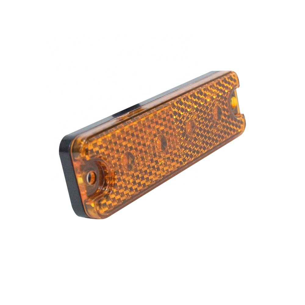 Hot Sale 10-30V 0.9W LED Truck Lights LED Trailer Lights with Reflector UV PC 4PCS LED Warning Flashing Lights